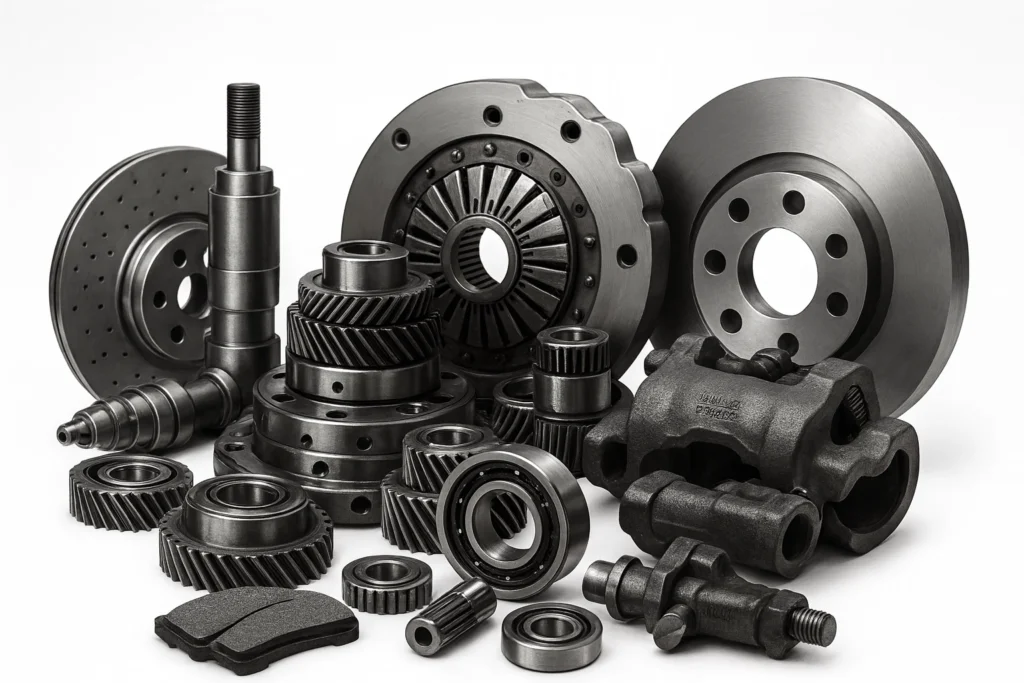 industrial equipment spare parts